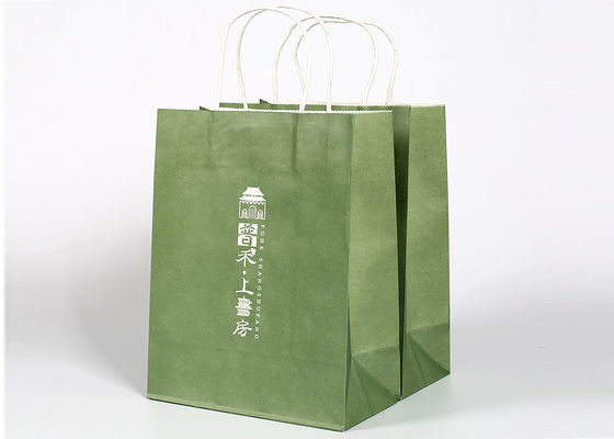 Sacos personalizados do presente de época natalícia do tamanho A4, sacos de papel do presente para o presente de aniversário