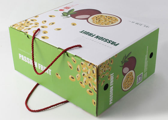 Os PP seguram caixas pequenas do produto, caixas varejos impressas costume para o empacotamento do fruto