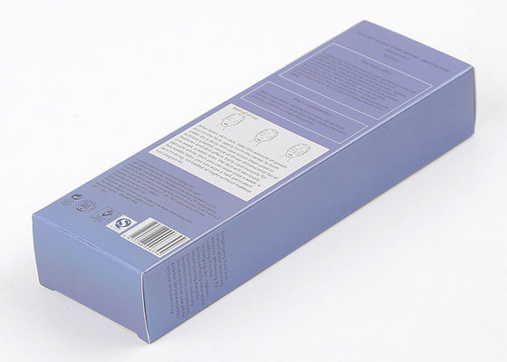 caixas de empacotamento de papel do papel de arte 350GSM com envernizamento UV e matte reverso