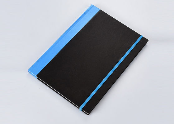 Material duro da tela do plutônio do caderno da tampa da faixa elástica para a nota da reunião de negócios