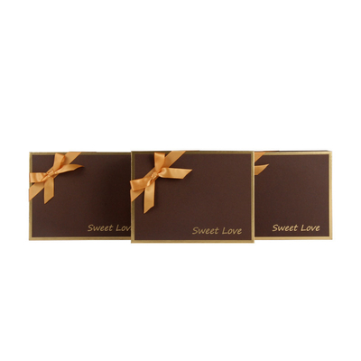 Caixa de presente de papel de empacotamento da cópia 157gsm das caixas 4c do presente do chocolate do FSC