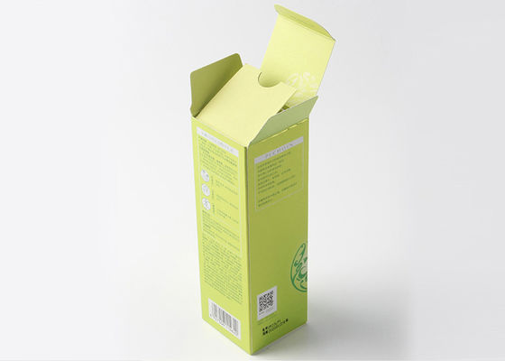 Papel de arte de empacotamento impresso das caixas do óleo verniz matte feito sob encomenda para produtos cosméticos